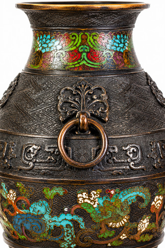 Grande vaso bronzo - grande,