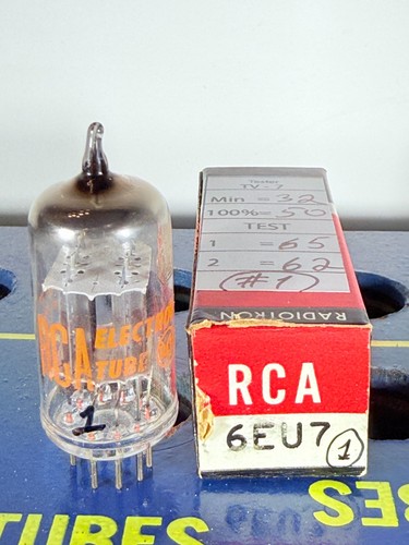 Tubo bilanciato rca - tubo, 6eu7