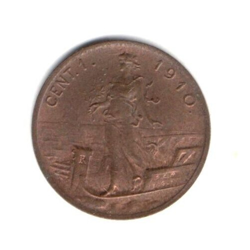 Italia regno 1910 - km40,