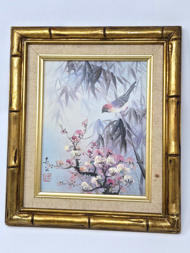 Quadro olio vintage orientale