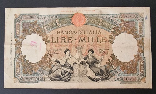 Rara mille 1000 lire - 1000,