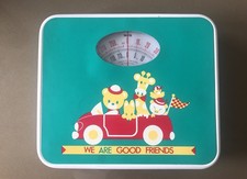 Bilancia bagno bambini vintage