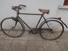 BICI BICICLETTA FRENI A BACCHETTA D'EPOCA VINTAGE UOMO SUPERLEGGERA SUPER SELLA 