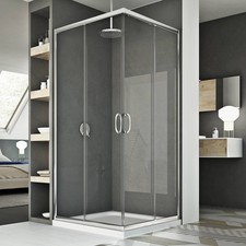 BOX DOCCIA ANGOLARE 75X75 CM