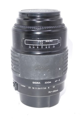 Obiettivo zoom sigma - sigma, 70-210