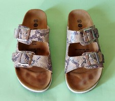 Sandalo Sandali Simil Pitone Natural Walk By Esmara - Taglia 36 EUR