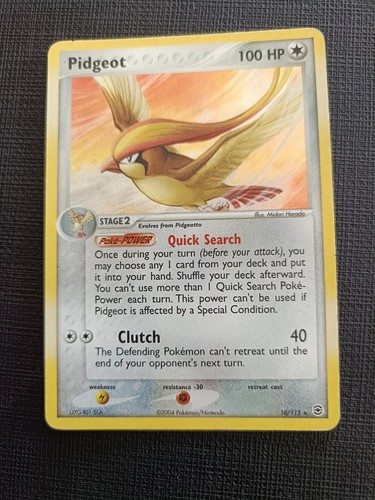 Pidgeot 112 holo pokémon - 10/112,