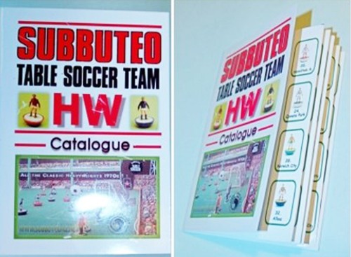 Subbuteo catalogo table - :,