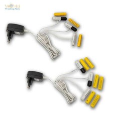 Adattatore Batteria AA AAA per Candela LED/Catena Luminosa, Ricambio Batteria 230V Funzionamento