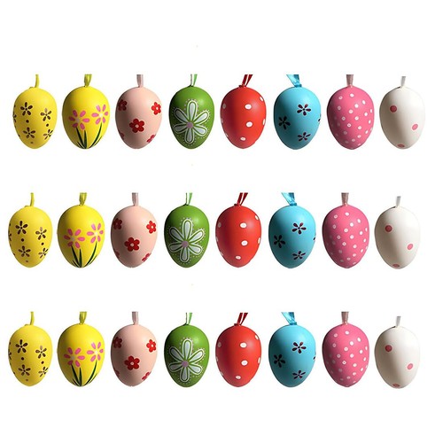 Uova pasqua in plastica - uova,