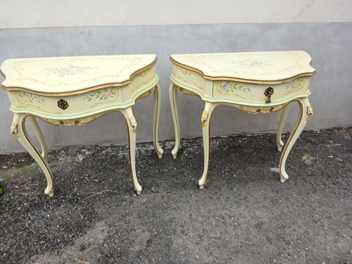 Coppia comodini laccati - comodini,