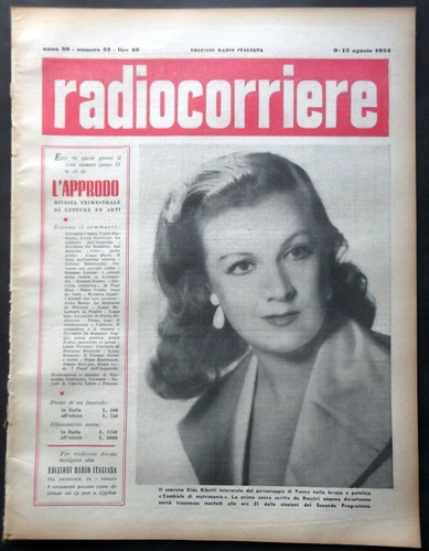Radiocorriere 1953 elda - radiocorriere, 1953#32