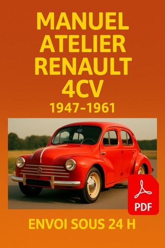Manuel atelier renault 4cv - atelier,