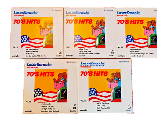 Pioneer karaoke laser discs - laser,