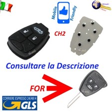 RICAMBIO MEMBRANA GUSCIO COVER CH2 3TASTI per CHRYSLER Sebring 300 Cruiser Nitro