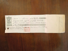 Cambiale lire ventimila l - ,