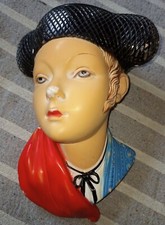 Testa in gesso Giovanni Magri, originale anni 50-60