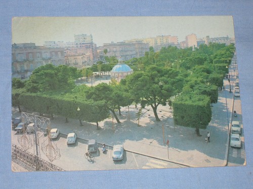 Cartolina bisceglie piazza - cartolina,