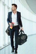 Set 3 Borse Uomo Vera Pelle