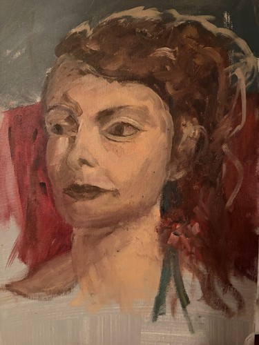 Vintage abstract portrait - abstract,