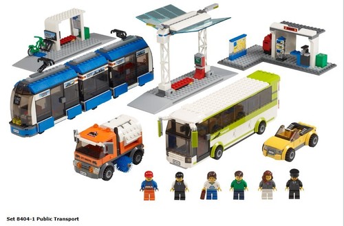 Lego 8404 town city traffico - town,