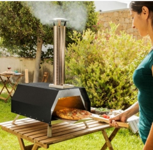 Forno pellet per pizza con - forno,