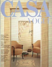 CASA VOGUE ITALIA MAGAZINE 1990/221=ANTONIO TROTTA=BARRO=SPICCIOLATO=GALADDI=