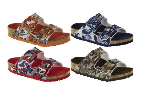Birkenstock arizona kids - kids, camo