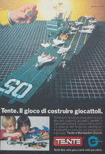 Pubblicità Advertising Werbung Italian 1983 TENTE COSTRUZIONI PISTA AEREI.