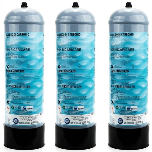 Bombole co2 acquario 1300 gr - 3,