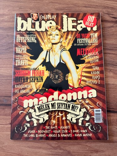 Copertina madonna blue jean - madonna,