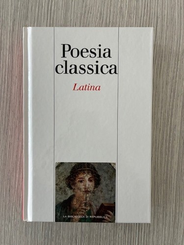 Poesia classica latina la - classica,