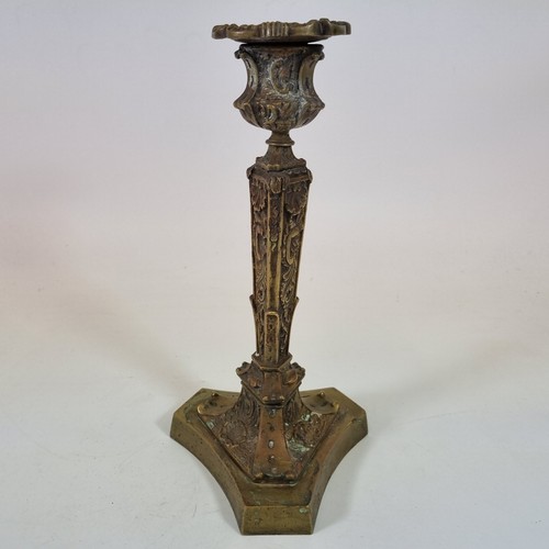 Antico candelabro ottone - antico, in