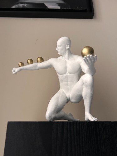 Juggler scultura di andrea - -,