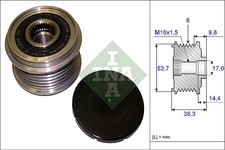 Ruota libera generatore 535