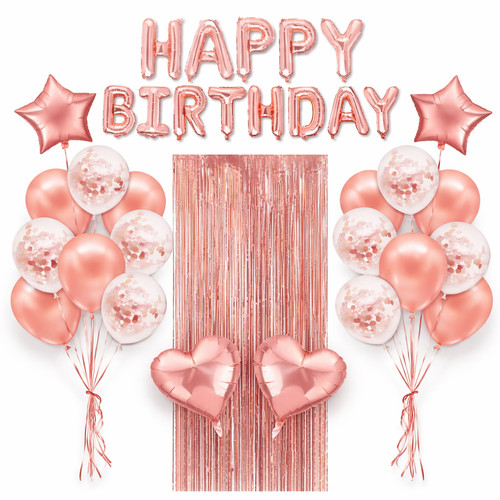 Palloncini oro rosa buon