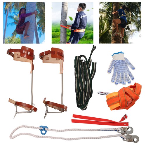 Adjustable tree climbing - tree, spike