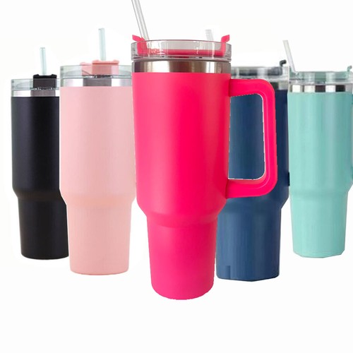 40oz tumbler with handle - with, &