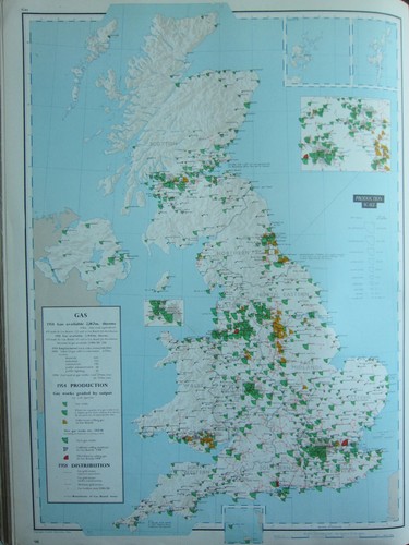Vintage grande map gran - vintage,