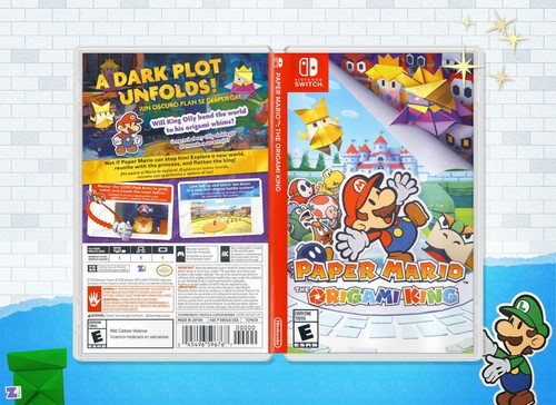 Paper mario the origami - paper,