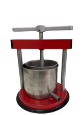 Torchietto torchio premitutto per agrumi uva mirto melanzane liquori cassa inox