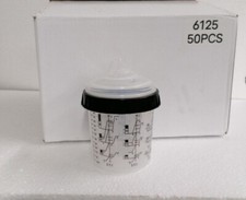 Kit verniciatura Monouso Tazze  PPS da 650 ml 125µ Taz. Rigida