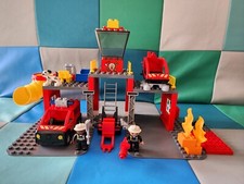 Lego Duplo 5601 Stazione dei Pompieri Luci e Suoni RITIRATO NON Completo - 9p
