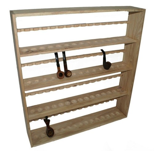 Portapipe legno naturale 60 - in,