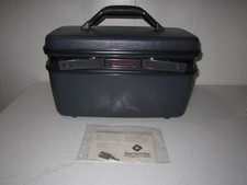 Borsa trucco vintage grigia