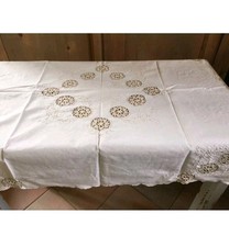 Tovaglia cotone  Ricamata A