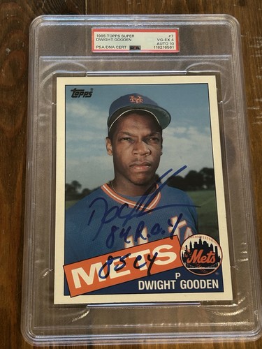1985 dwight gooden tops - 1985,