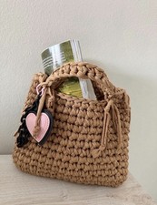 Borsa fettuccia sabbia - borsa,