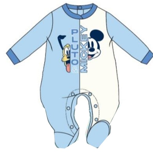 Tutina ciniglia azzurro - in,