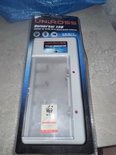 Caricabatteria Uniross Universale 120 Nuovo Sigillato Leggi Descrizione aa aaa C D 9v